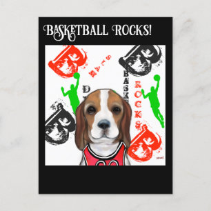 Beagle briefkaart