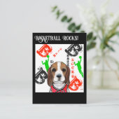 Beagle briefkaart (Staand voorkant)