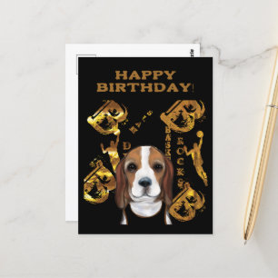 Beagle  briefkaart