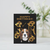 Beagle Briefkaart (Staand voorkant)