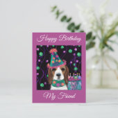 Beagle Briefkaart (Staand voorkant)
