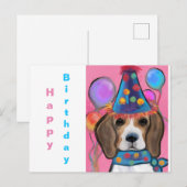 BEAGLE      BRIEFKAART (Voorkant / Achterkant)