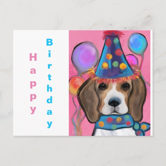 BEAGLE      BRIEFKAART (Voorkant)