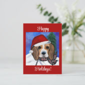 Beagle Briefkaart (Staand voorkant)