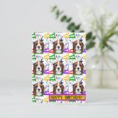 Beagle  briefkaart (Staand voorkant)