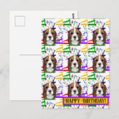 Beagle  briefkaart (Voorkant / Achterkant)