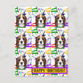 Beagle briefkaart (Voorkant)