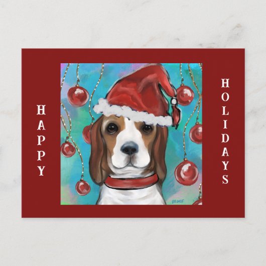 Beagle Briefkaart (Voorkant)