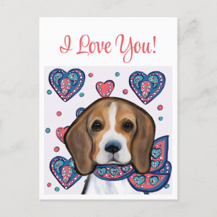 Beagle Briefkaart