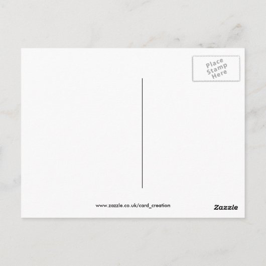 Beagle Briefkaart (Achterkant)