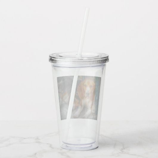 Beagle Brothers Acryl Drinkbeker (Achterkant)