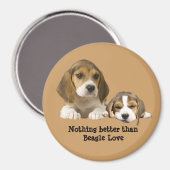 Beagle Buddies Magnet (Voorkant / Achterkant)