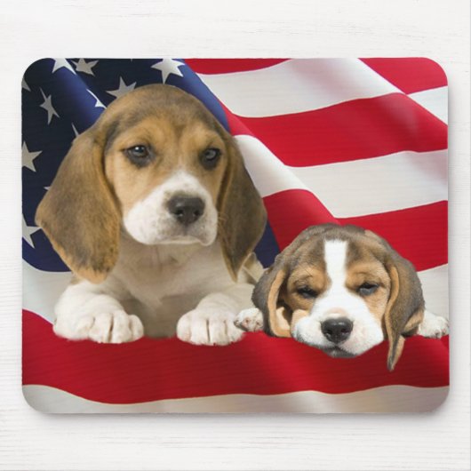 Beagle Buddies Mousepad Muismat (Voorkant)