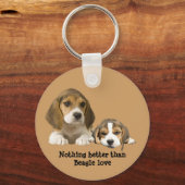 Beagle Buddies Sleutelhanger (Voorkant)