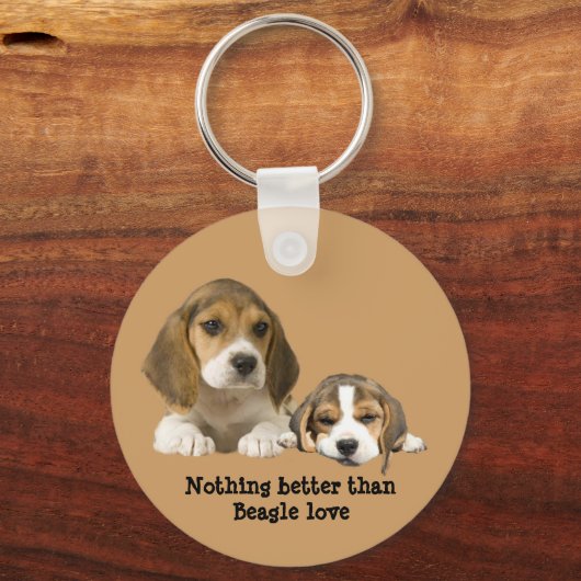 Beagle Buddies Sleutelhanger (Voorkant)