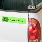 Beagle Bumpersticker (Op Truck)
