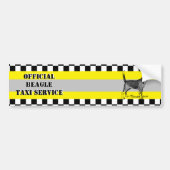 Beagle Bumpersticker (Voorkant)