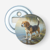 Beagle Button Flesopener (Voorkant)