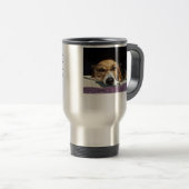 Beagle_by_SimplyAwential, de beste leraar is de.. Reisbeker (Voorkant rechts)