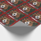 Beagle Cadeaupapier (Hoek)