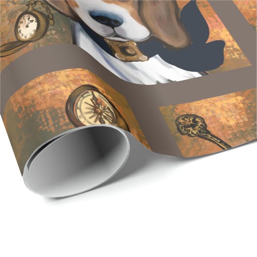 Beagle Cadeaupapier (Rol Hoek)