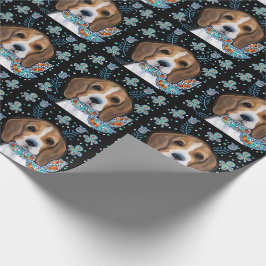 Beagle cadeaupapier (Hoek)