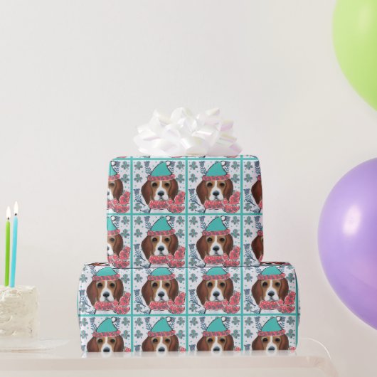 Beagle Cadeaupapier (Feestgeschenken)