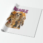 Beagle          cadeaupapier (Uitgerold)