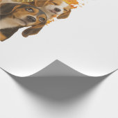 Beagle          cadeaupapier (Hoek)