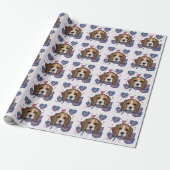 Beagle Cadeaupapier (Uitgerold)