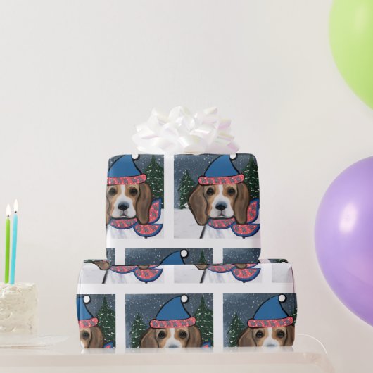 BEAGLE CADEAUPAPIER (Feestgeschenken)