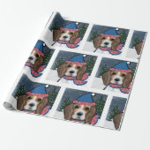 BEAGLE CADEAUPAPIER (Uitgerold)