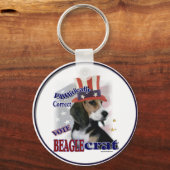 Beagle Cadeaus Sleutelhanger (Voorkant)