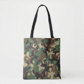 Beagle camouflage tote bag (Voorkant)