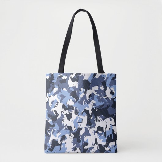 Beagle camouflage tote bag (Voorkant)