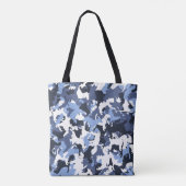 Beagle camouflage tote bag (Achterkant)