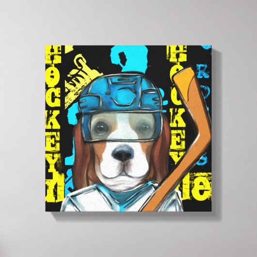 Beagle Canvas Afdruk (Voorkant)