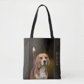 Beagle Canvas tas (Voorkant)