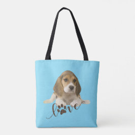 Beagle canvas tas