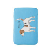 Beagle cartoon badmat (Voorkant Verticaal)