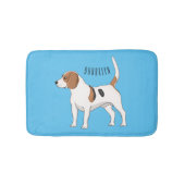 Beagle cartoon badmat (Voorkant)