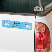Beagle cartoon bumpersticker (Op Truck)