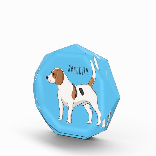 Beagle cartoon fotoblokken (Rechts)