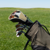 Beagle - Cartoon Golf Head Hoesje Golfheadcover (Insitu)