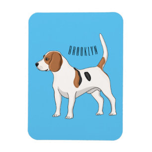 Beagle cartoon magneet