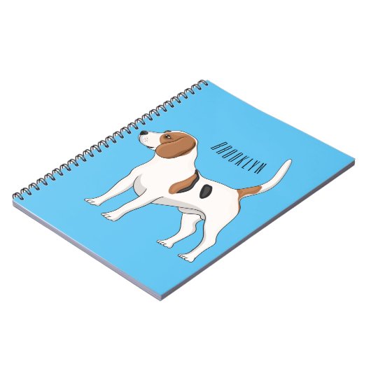 Beagle cartoon notitieboek (Linkerzijde)