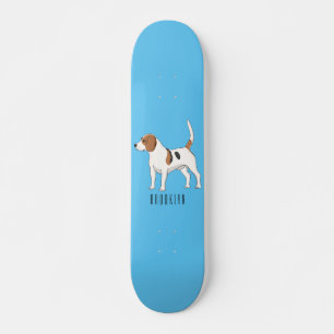Beagle cartoon persoonlijk skateboard