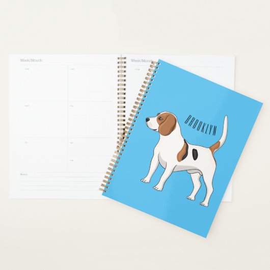 Beagle cartoon planner (Display)