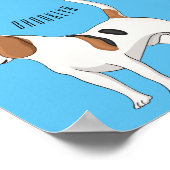 Beagle cartoon poster (Hoek)