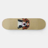 Beagle - Cartoon skateboard (Horizontaal)